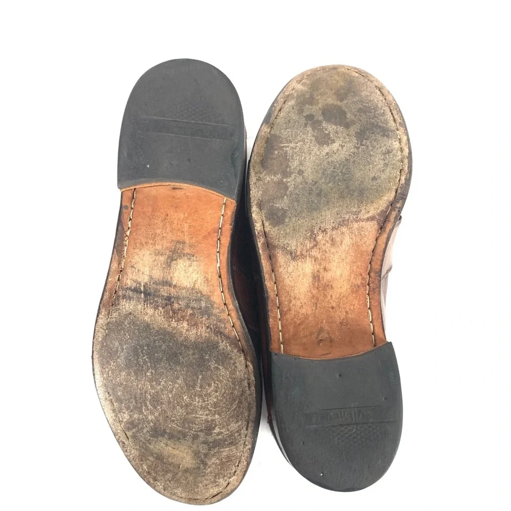Johnston & Murphy Leather Tassel Loafer 8.5M